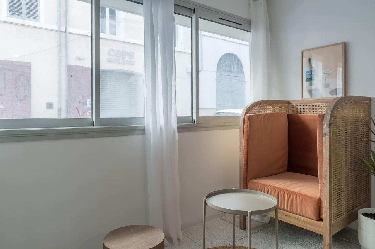 마르세유 T2 Panier Avec Loggia 아파트 외부 사진